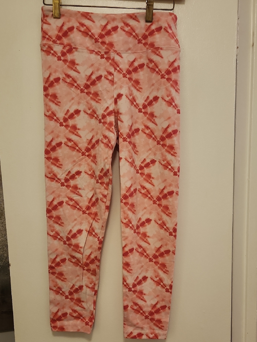 J. Crew Factory Pink Tie-Dye Leggings